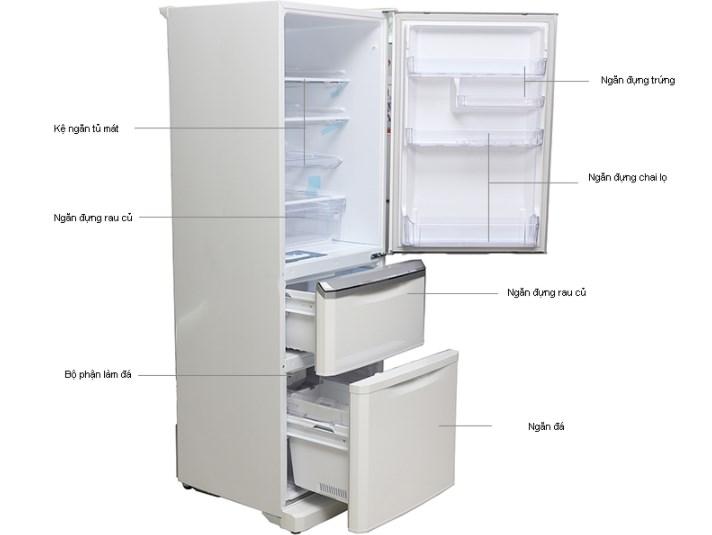 Thiết kế tủ lạnh dòng Apricot J-Tech Inverter vô cùng tiện lợi